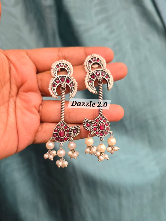 German Silver Earrings (Dangles)