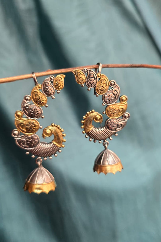 German Silver Earrings