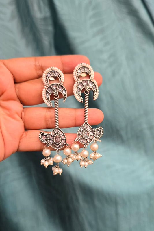 German Silver Earrings (Dangles)